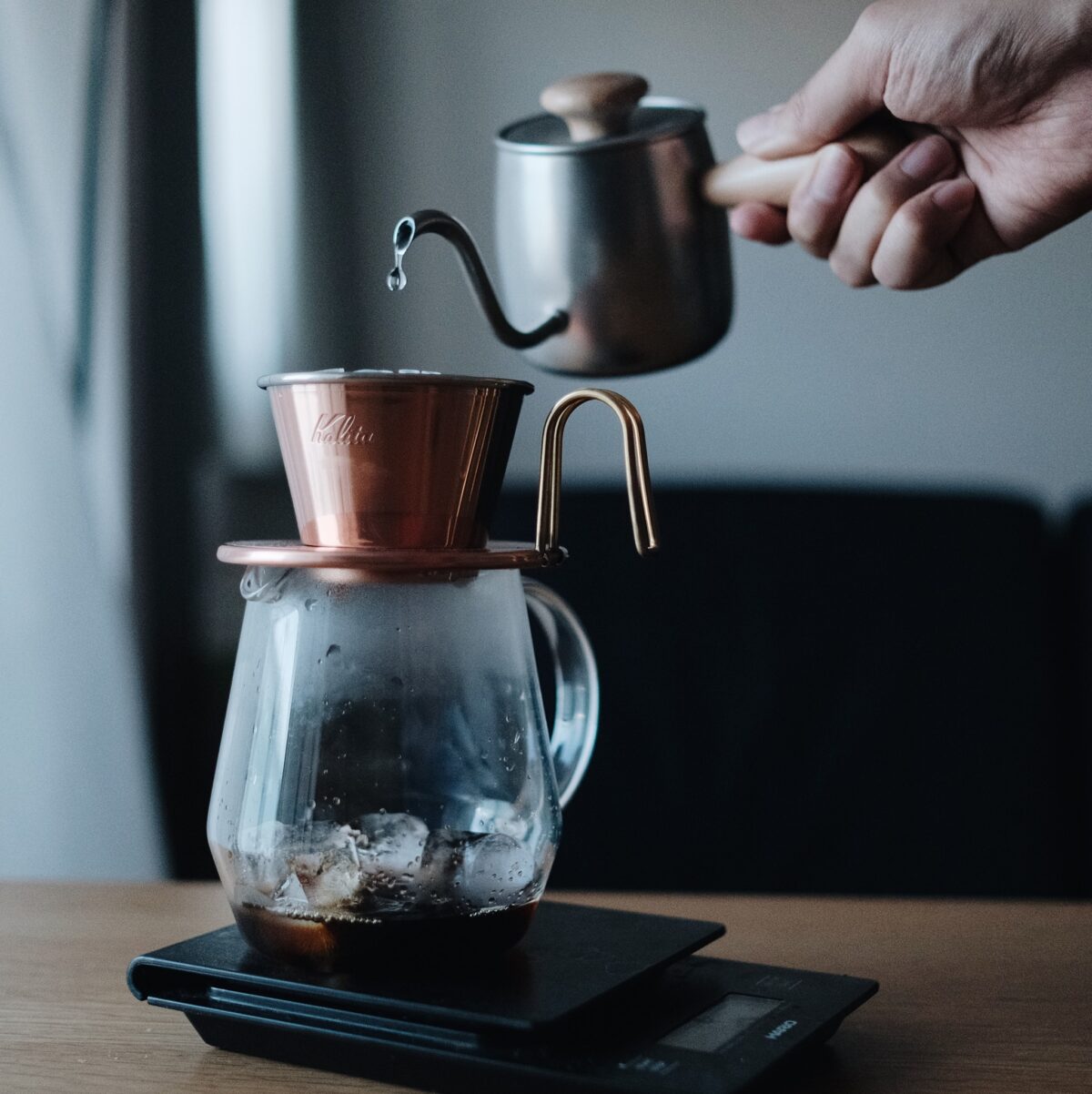 Miyaco single drip coffee kettle